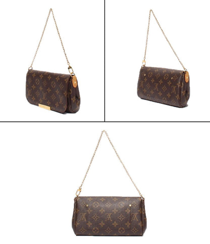 LOUIS VUITTON 2wayショルダーバッグ ハンドバッグ 肩掛け 斜め掛け モノグラム フェイボリットPM M40717 レディース ルイ・ヴィトン
