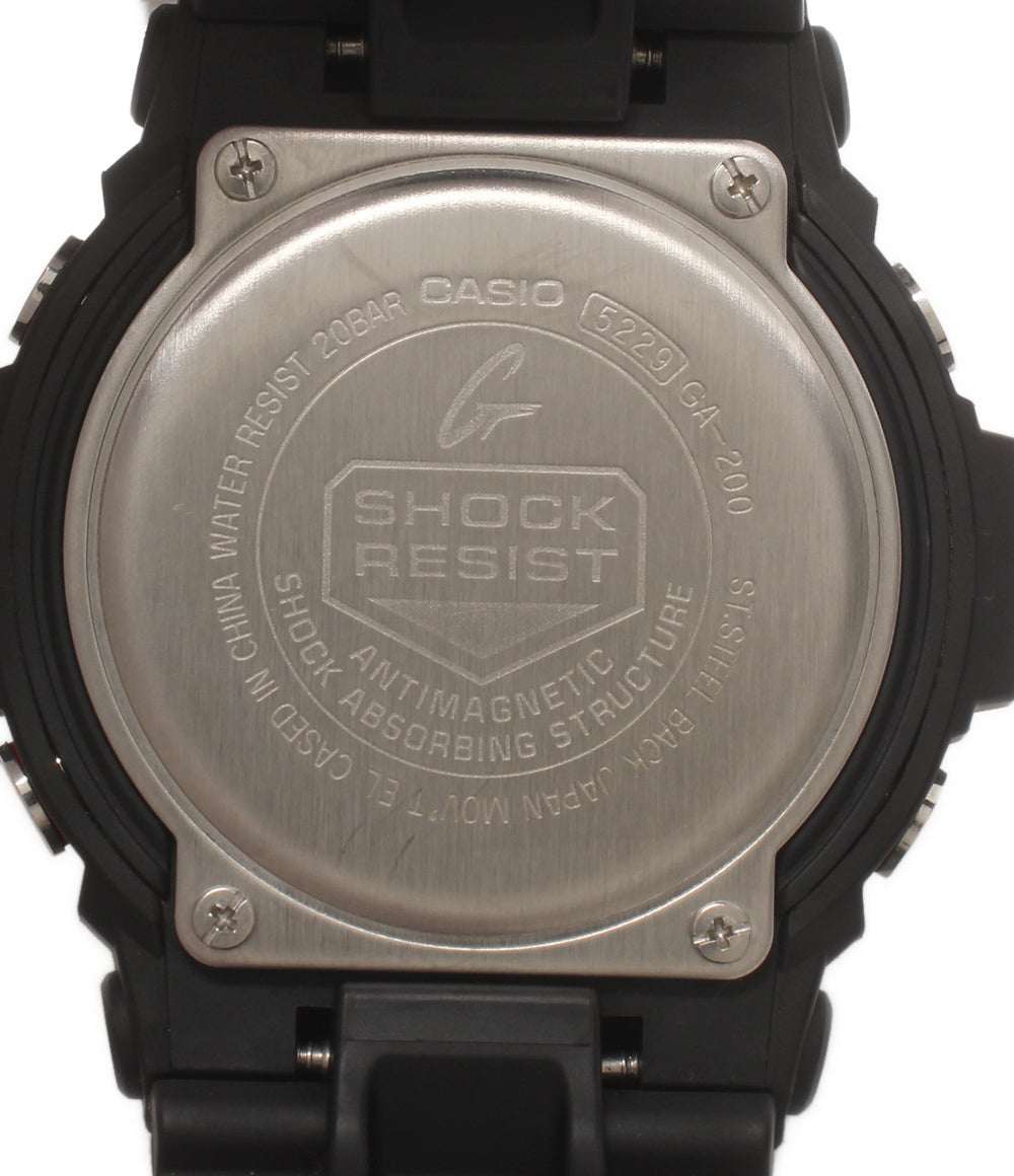 CASIO 腕時計 G-SHOCK クオーツ GA-200 メンズ カシオ