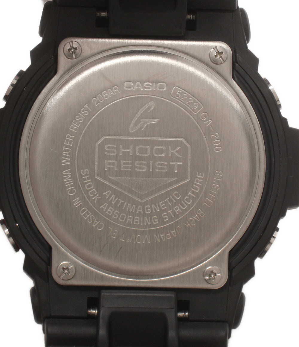CASIO 腕時計 G-SHOCK クオーツ GA-200 メンズ カシオ