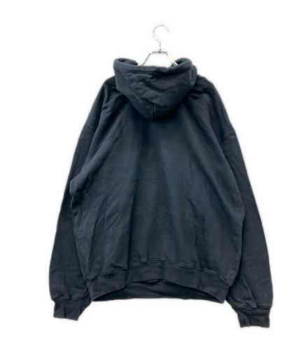 BALENCIAGA バービーロゴプリント プルオーバーパーカー 裏起毛 583215 TFV60 8465 レディース メンズ SIZE L バレンシアガ