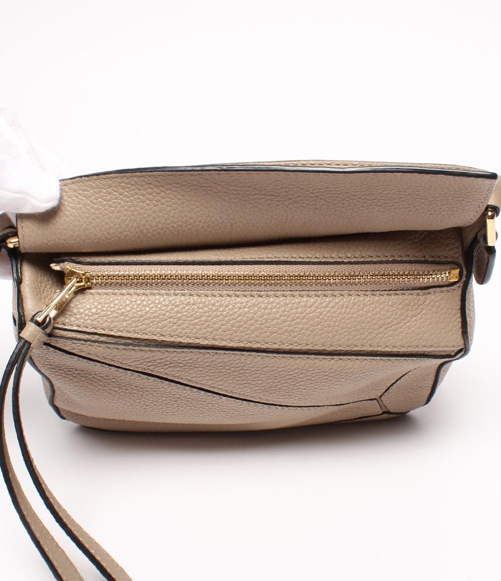 ロエベ 2way ハンドバッグ ショルダーバッグ パズルミニ グレインカーフ レディース LOEWE
