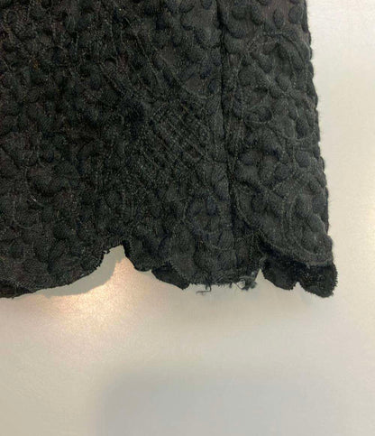 CECILIE BAHNSEN ショートパンツ ジャカード 花模様 フェミニン 1577-343-9068 レディース SIZE 8 (M) セシリー バンセン