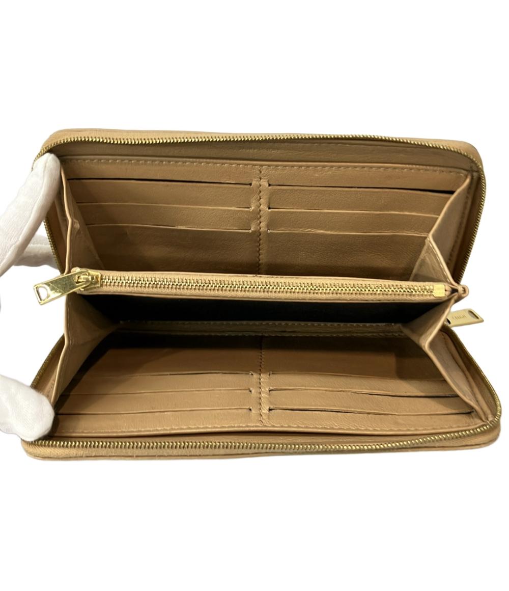 美品 セリーヌ ラウンドファスナー長財布 レディース CELINE