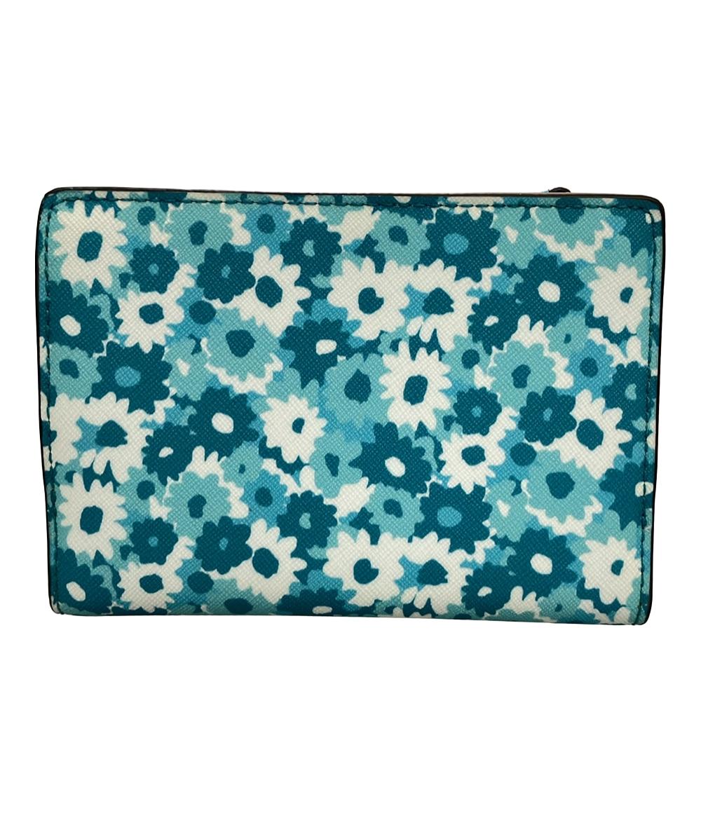 美品 MICHAEL KORS 二つ折り財布 花柄 レディース マイケルコース