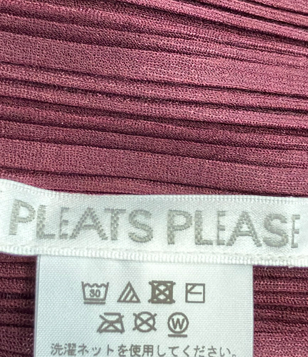 美品 PLEATS PLEASE ポンチョ プリーツ PP83-F0344 レディース プリーツプリーズ