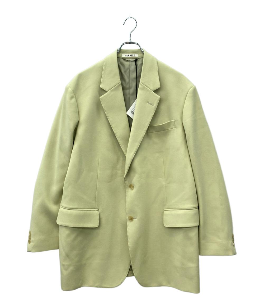 美品 AURALEE テーラードジャケット 24AW LIGHT MELTON JACKET A24AP01LM メンズ SIZE 4 (M) オーラリー