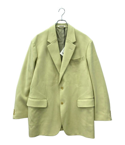 美品 AURALEE テーラードジャケット 24AW LIGHT MELTON JACKET A24AP01LM メンズ SIZE 4 (M) オーラリー