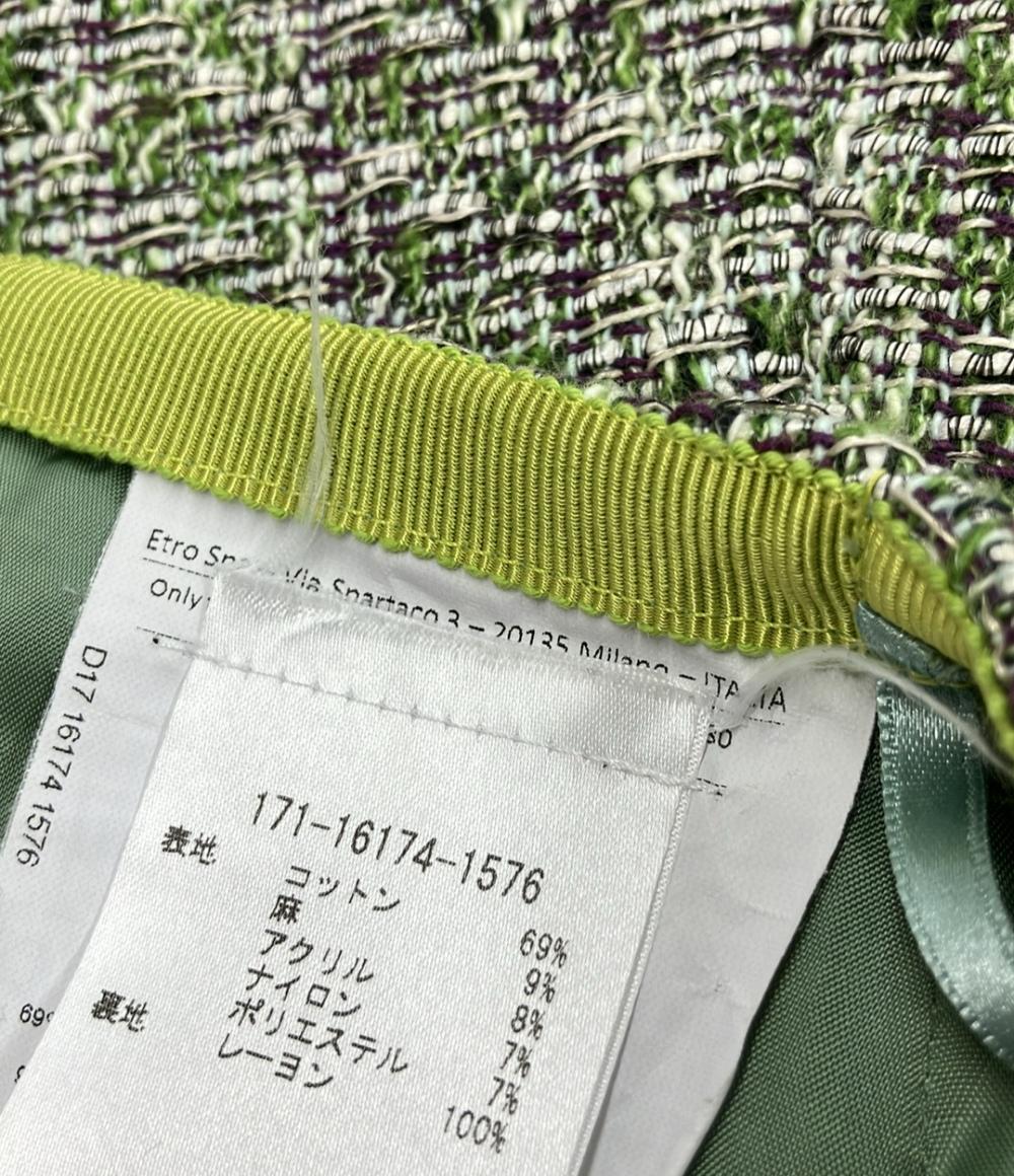 美品 エトロ ツイードスカート レディース SIZE 38 (M) ETRO