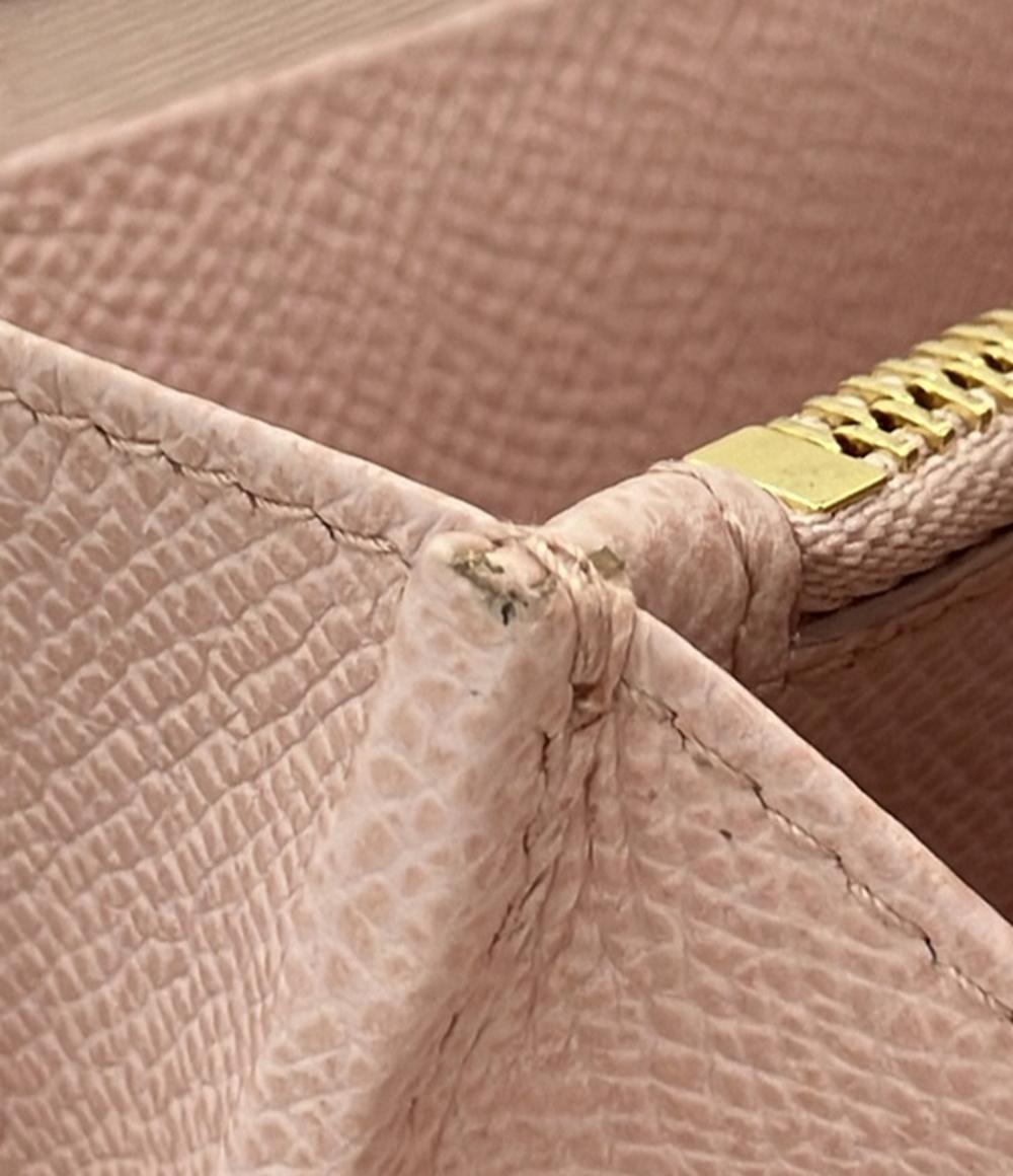 美品 サルヴァトーレフェラガモ 二つ折り長財布 カードケース付き ヴァラ レディース Salvatore Ferragamo