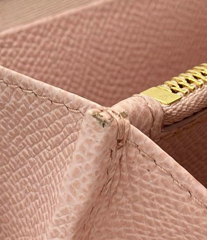 美品 サルヴァトーレフェラガモ 二つ折り長財布 カードケース付き ヴァラ レディース Salvatore Ferragamo