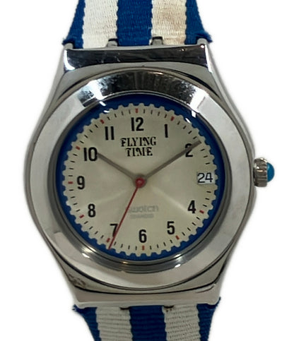 Swatch 腕時計 ヴィヴィアンウエストウッドコラボ アイロニー IRONY クオーツ シルバー レディース スウォッチ
