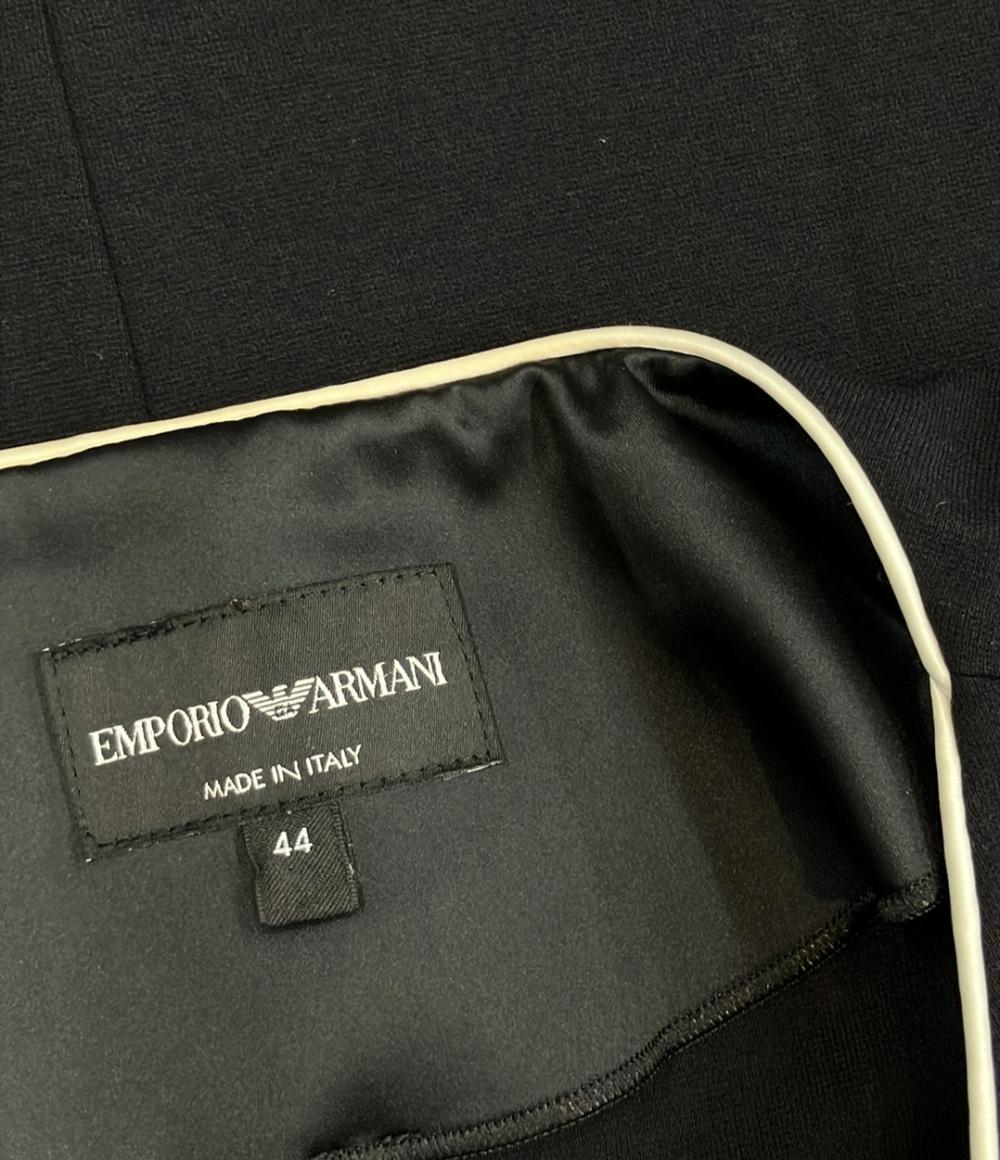 エンポリオ・アルマーニ ノーカラージャケット レディース SIZE 44 (L) Emporio Armani