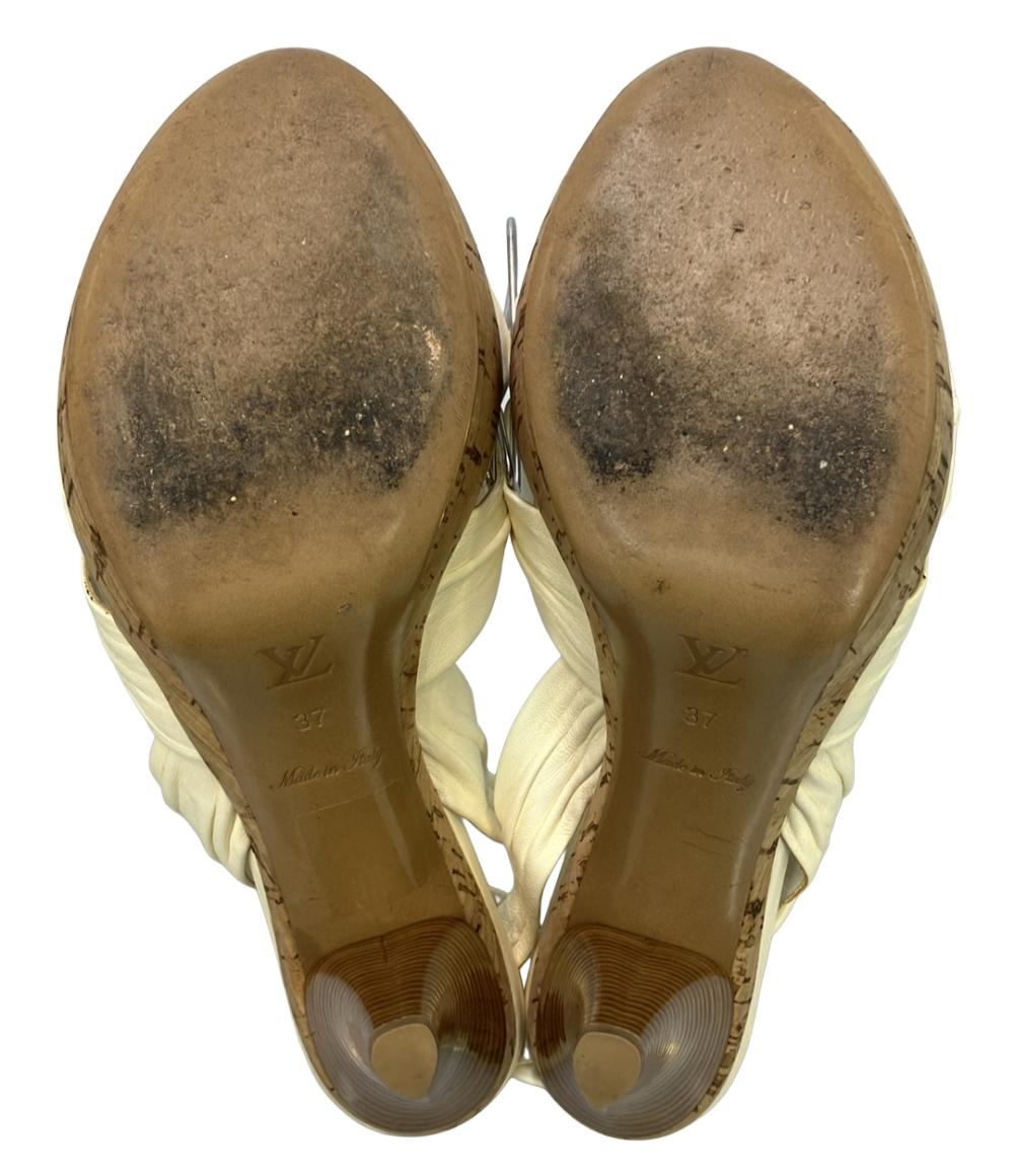 ルイ・ヴィトン バックストラップサンダル DE 1100 レディース SIZE 37 (L) LOUIS VUITTON