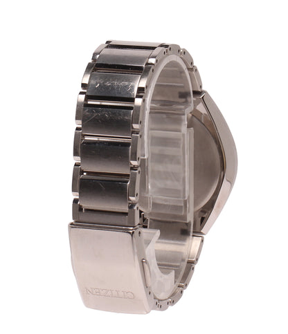 CITIZEN 腕時計 電波ソーラー アテッサ ATTESA ソーラー ブラック H110-T016308 メンズ シチズン