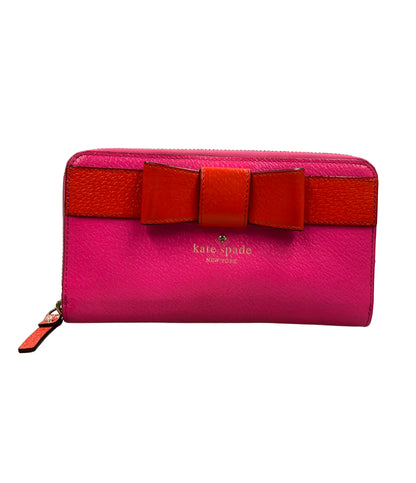 Kate Spade ラウンドファスナー長財布 レザー PWRU3595 レディース ケイトスペード
