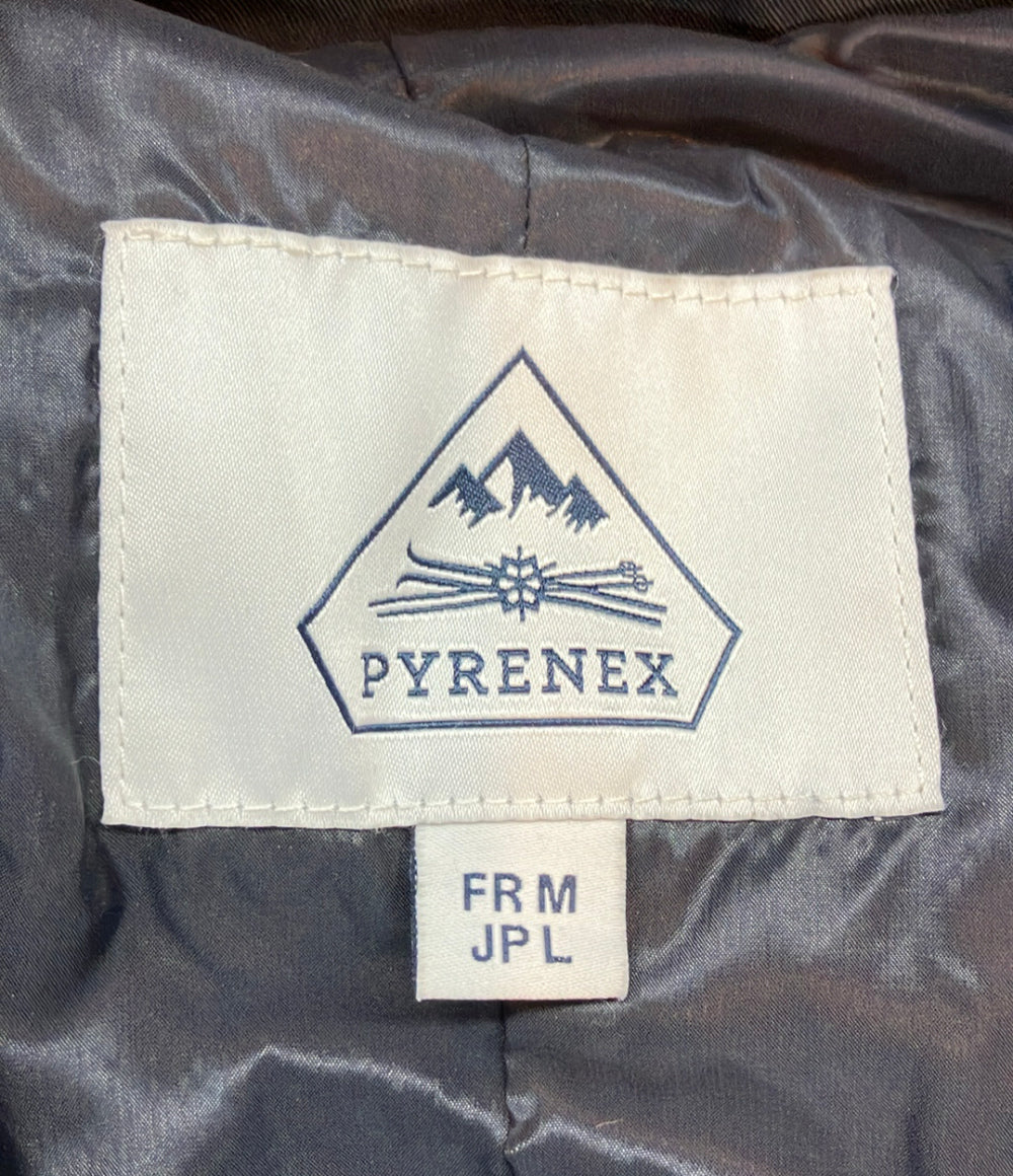 Pyrenex ダウンジャケット ダブルジップ スナップボタン W17P1 メンズ SIZE L ピレネックス