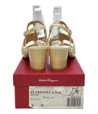 サルヴァトーレフェラガモ バックバンドサンダル RETRONILLA レディース SIZE 8D (XL) Salvatore Ferragamo