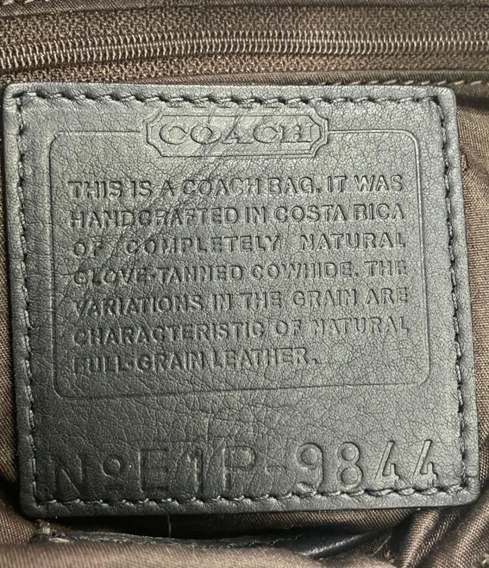 美品 COACH ショルダーバッグ 肩掛け レザー 9844 レディース コーチ