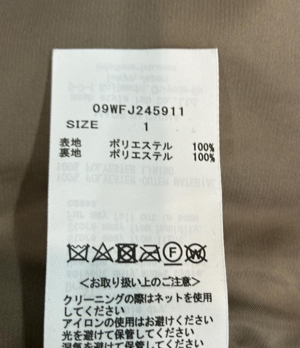 Mila Owen ノーカラージャケット 金釦クロップドファージャケット 09WFJ245911 レディース SIZE 1 (S) ミラ オーウェン