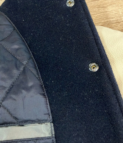 Papas + スタジャン 羊革 メンズ SIZE S パパスプラス
