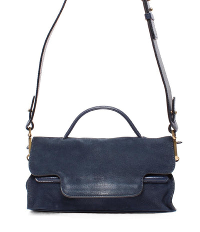 ZANELLATO 2way ハンドバッグ ショルダーバッグ 肩掛け スエード NINA レディース ザネラート