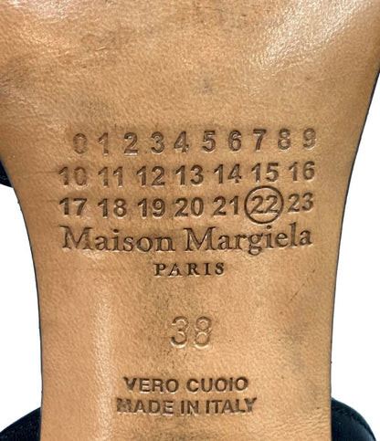 Maison Margiela アンクルストラップパンプス タビ チャンキーヒール S34WL0021 レディース SIZE 38 (25.5cm) メゾンマルジェラ