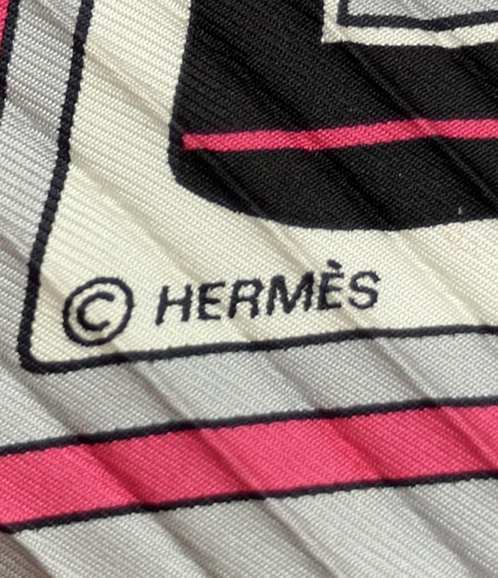 HERMES スカーフ シルク100% プリーツ LES COUPES レディース エルメス