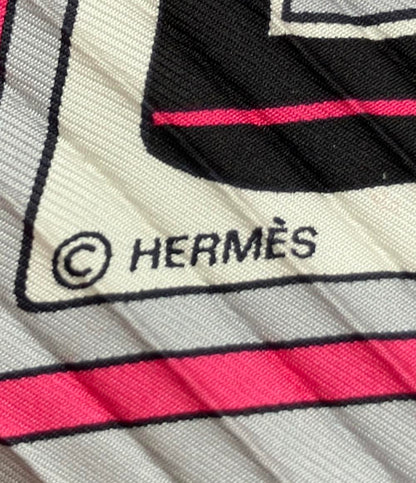 HERMES スカーフ シルク100% プリーツ LES COUPES レディース エルメス