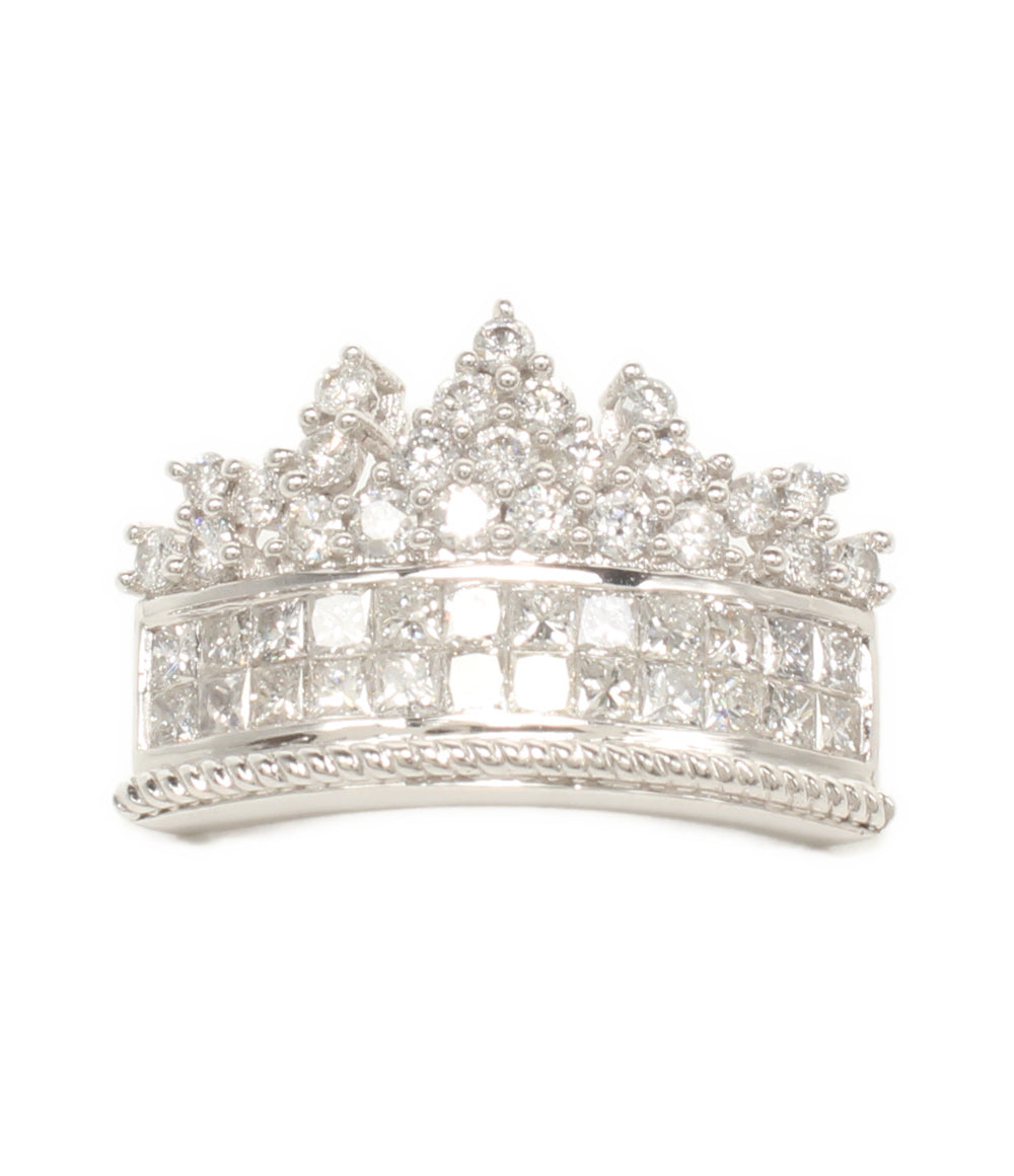 ブローチ K18 ダイヤ1.50ct レディース
