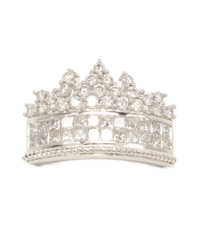 ブローチ K18 ダイヤ1.50ct レディース