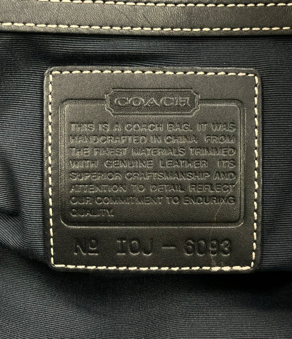COACH トートバッグ キャンバス レザー 6093 レディース コーチ