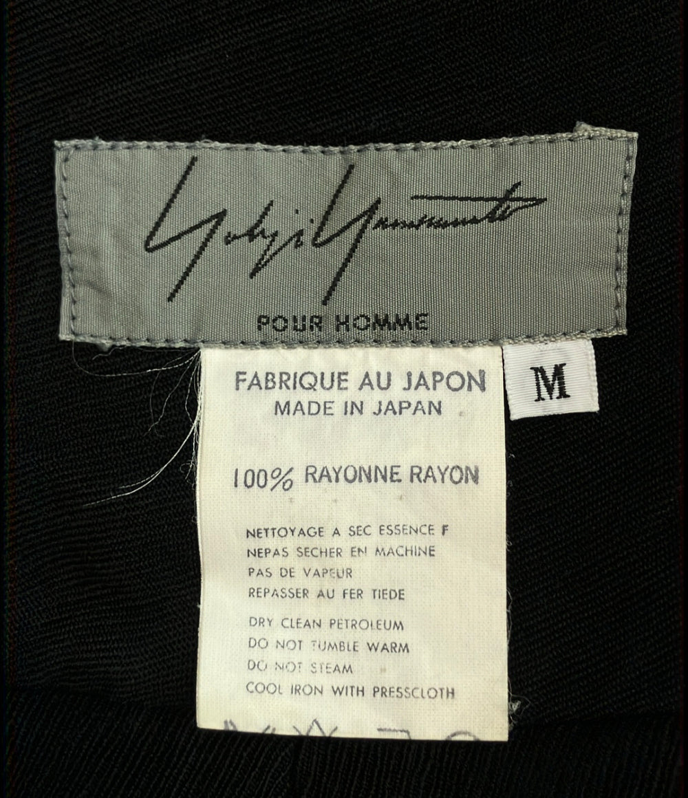 Yohji Yamamoto POUR HOMME 半袖 シャツ メンズ SIZE M ヨウジヤマモトプールオム