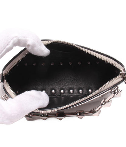 Valentino Garavani 2WAYクラッチバッグ ショルダーバッグ 斜め掛け ロックスタッズ レディース ヴァレンティノ・ガラヴァーニ