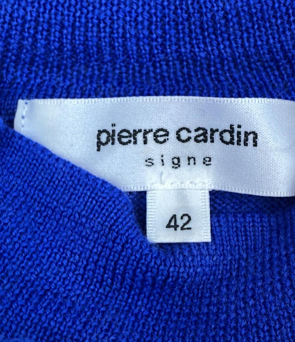 ピエールカルダン 長袖ニット ハイネック ベーシック プルオーバー レディース SIZE 42 (L) pierre cardin