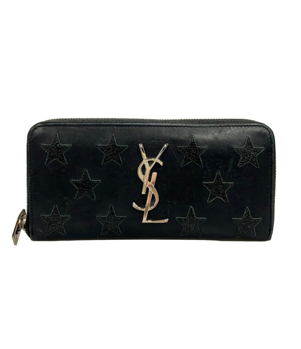 SAINT LAURENT PARIS ラウンドファスナー長財布 レディース サンローランパリ