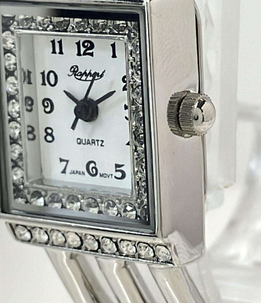 ラポール 腕時計 クオーツ ホワイト レディース RAPPORT