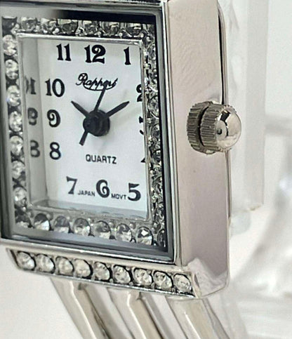 ラポール 腕時計 クオーツ ホワイト レディース RAPPORT