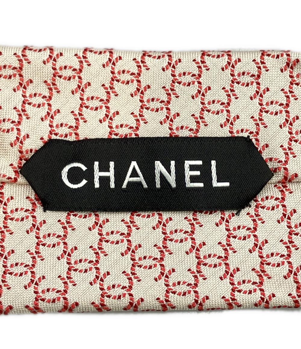 美品 CHANEL ネクタイ ココマーク シルク100% メンズ シャネル