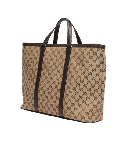 美品 グッチ 2wayショルダーバッグ トートバッグ 斜め掛け GGキャンバス 449169 000926 ユニセックス GUCCI