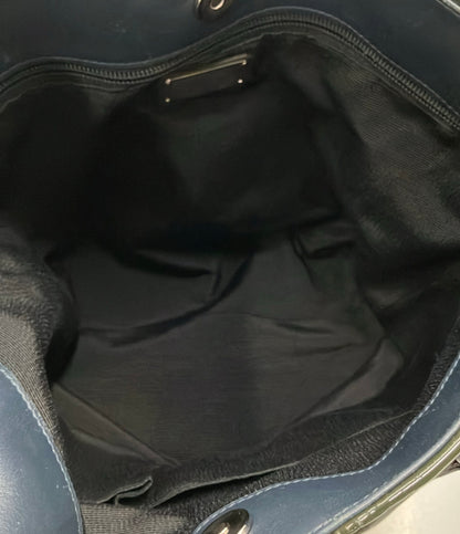 Salvatore Ferragamo トートバッグ 肩掛け リボン エナメル ヴァラ AB-21 B624 レディース サルヴァトーレフェラガモ