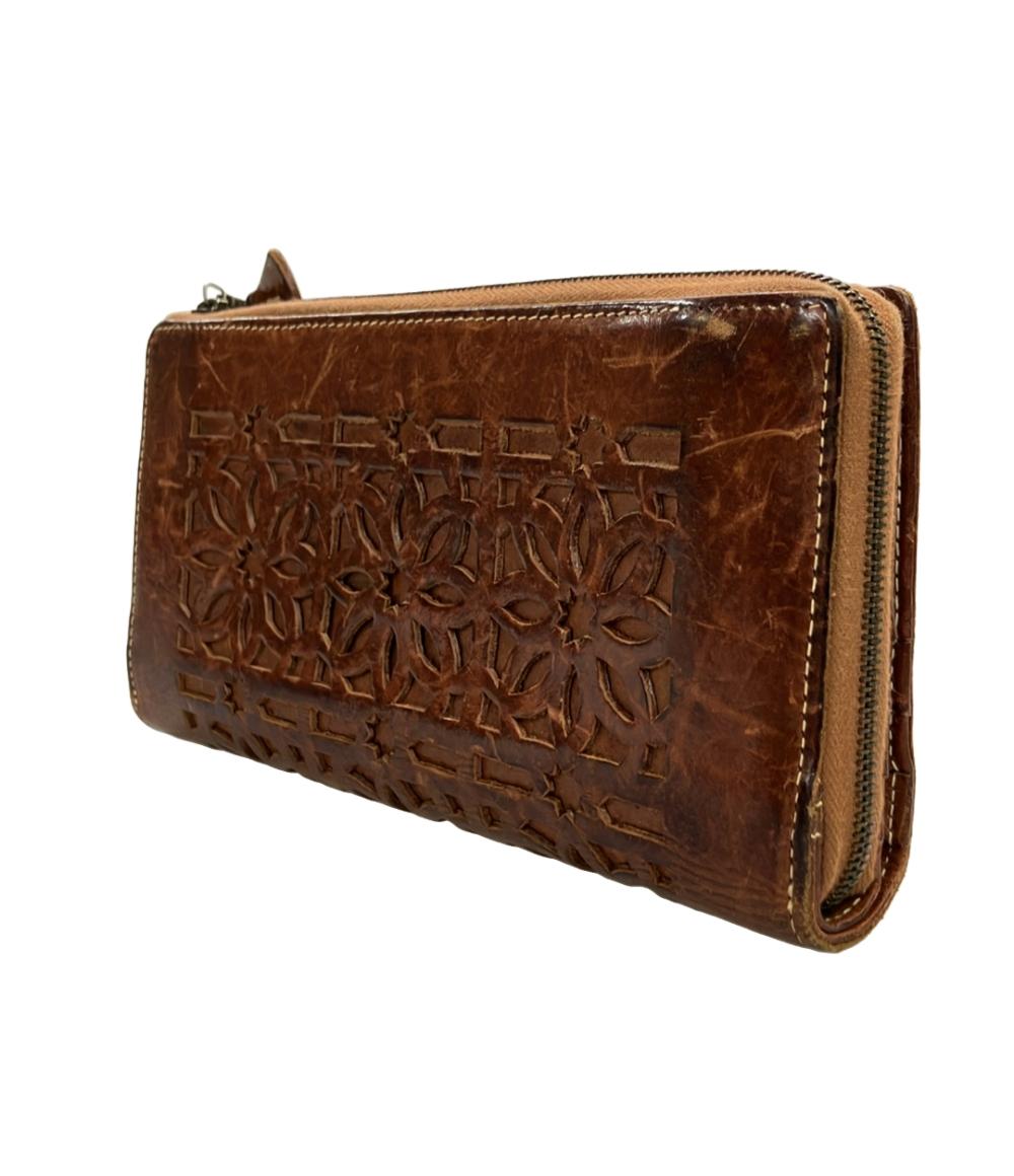 ゲンテン L字ファスナー長財布 レディース genten