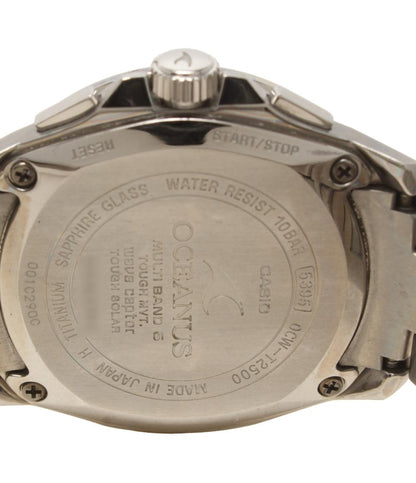 CASIO 腕時計 オシアナス OCEANUS ソーラー ホワイト系 OCW-T2500 メンズ カシオ