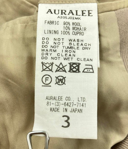 美品 オーラリー テーラードジャケット メンズ SIZE 3 (XL) AURALEE
