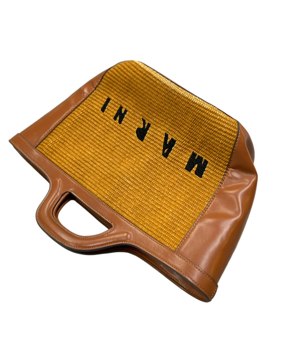 MARNI 2WAYハンドバッグ ショルダーバッグ 斜め掛け ロゴ レディース マルニ