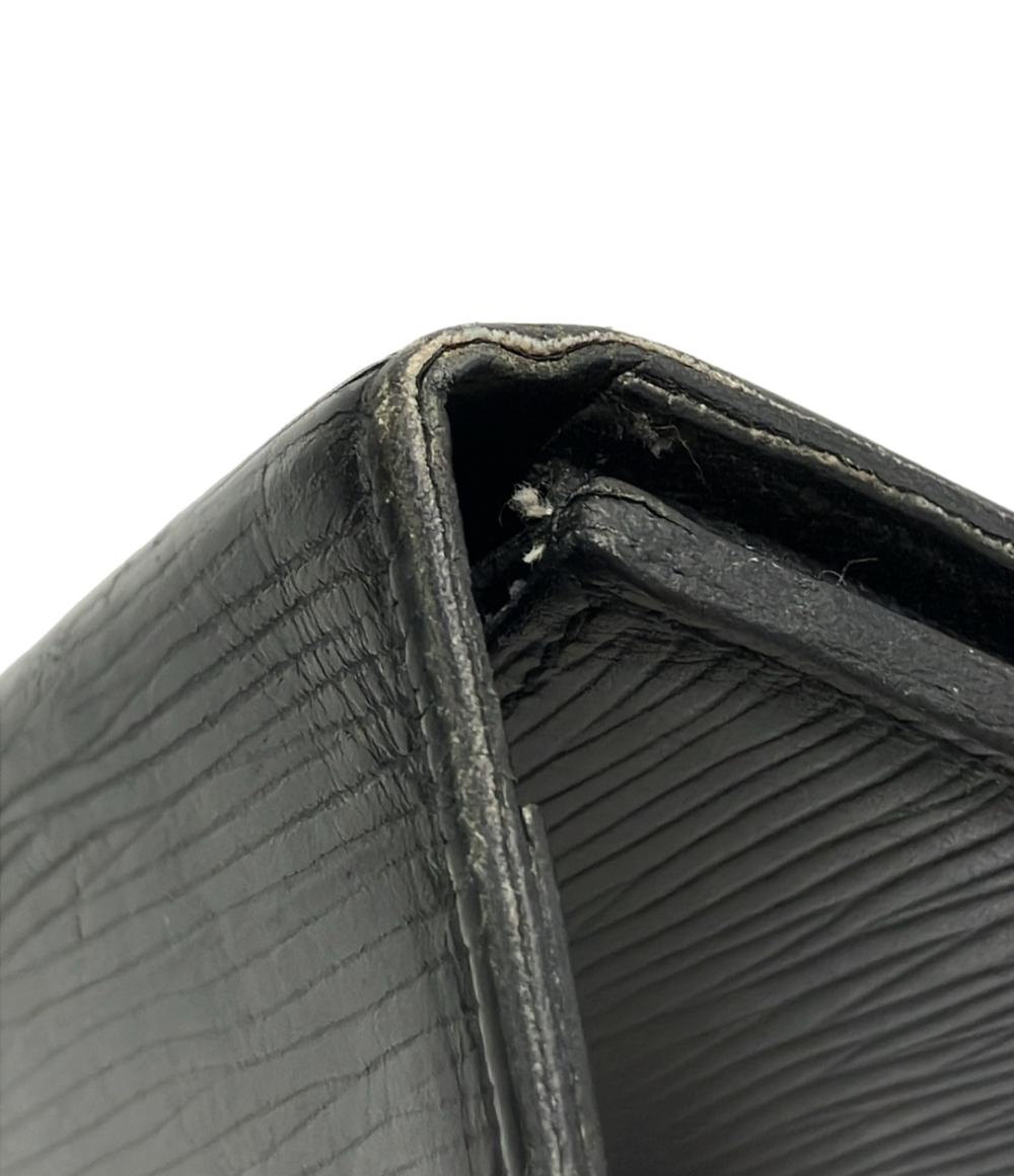 極美品　ルイヴィトン　エピ　名刺入れ　カードケース　M56582 黒　男女兼用 LOUIS VUITTON カードケース 名刺入れ アンヴェロップ カルトドゥ