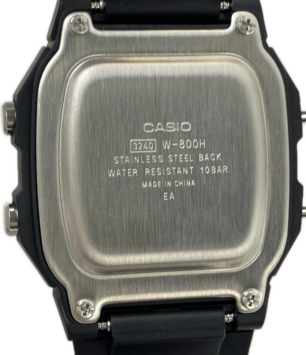 美品 CASIO 腕時計 スタンダード クオーツ W-800H レディース メンズ カシオ