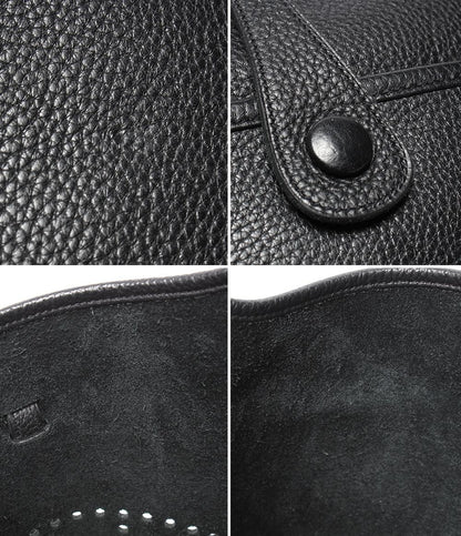HERMES ショルダーバッグ □M刻印 シルバー金具 トリヨンクレマンス エヴリン3 PM レディース エルメス