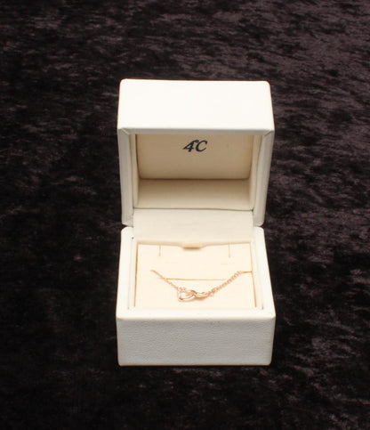 美品 ヨンドシー ブレスレット K10 ダイヤ レディース 4℃