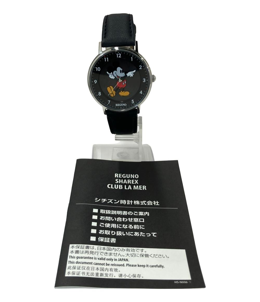 美品 シチズン 腕時計 ミッキーマウス REGUNO レグノ ソーラー
