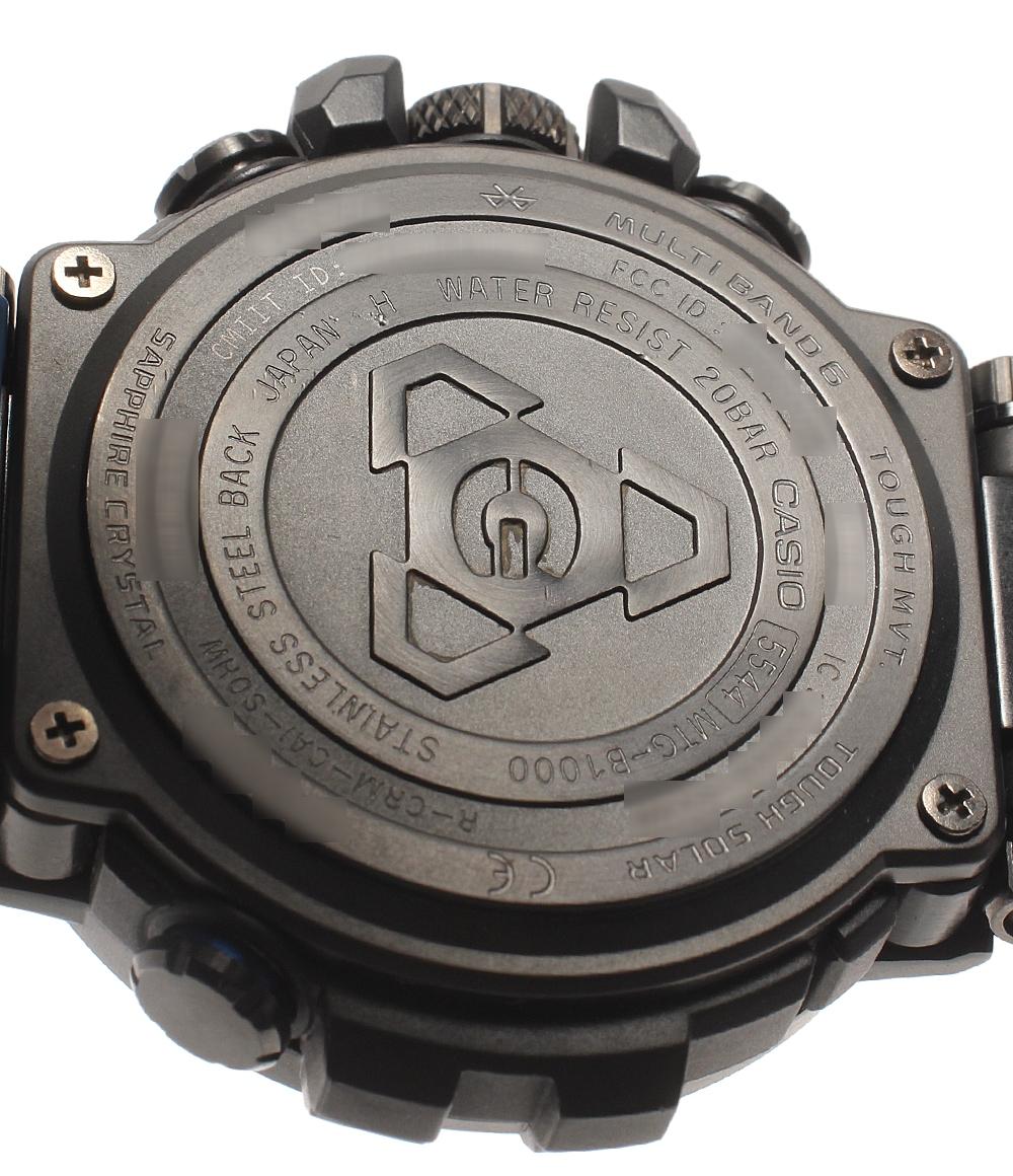 CASIO 腕時計 Bluetooth 電波ソーラー MT-G G-SHOCK ソーラー ブラック MTG-B1000 メンズ カシオ